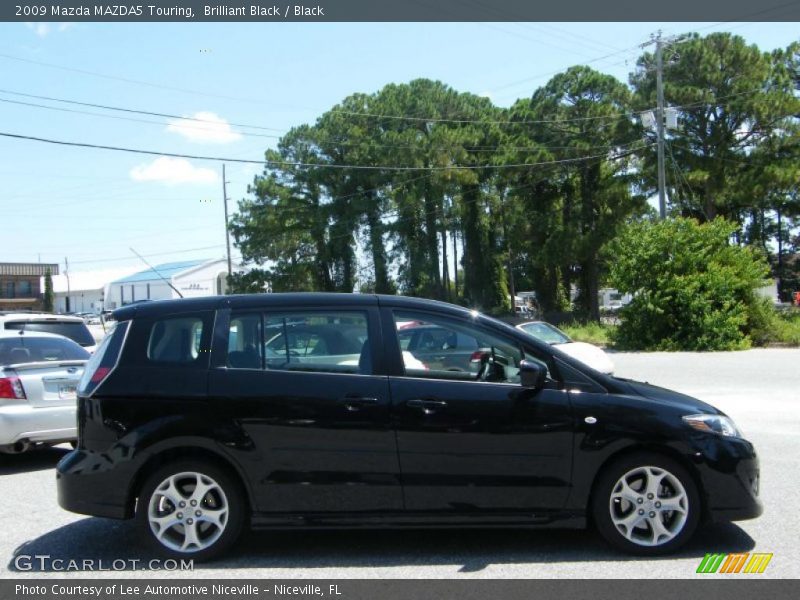 Brilliant Black / Black 2009 Mazda MAZDA5 Touring