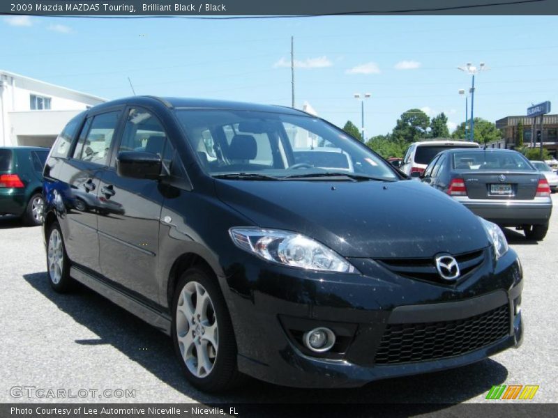Brilliant Black / Black 2009 Mazda MAZDA5 Touring