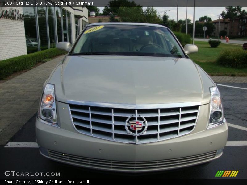 Gold Mist / Cashmere 2007 Cadillac DTS Luxury