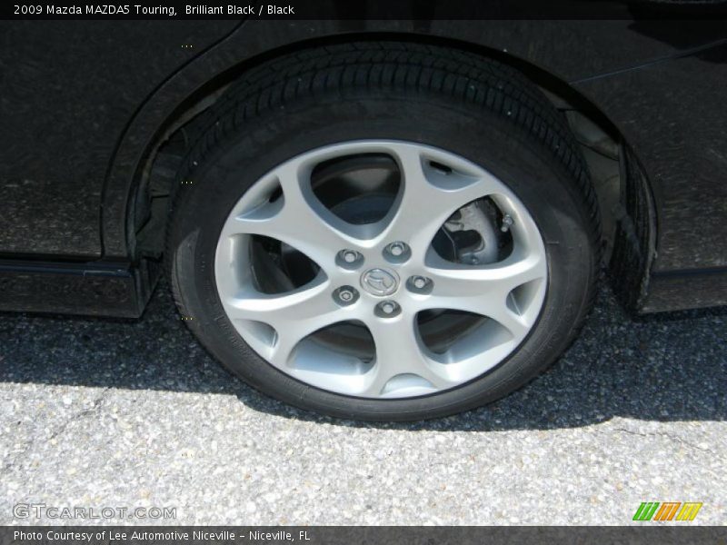 Brilliant Black / Black 2009 Mazda MAZDA5 Touring