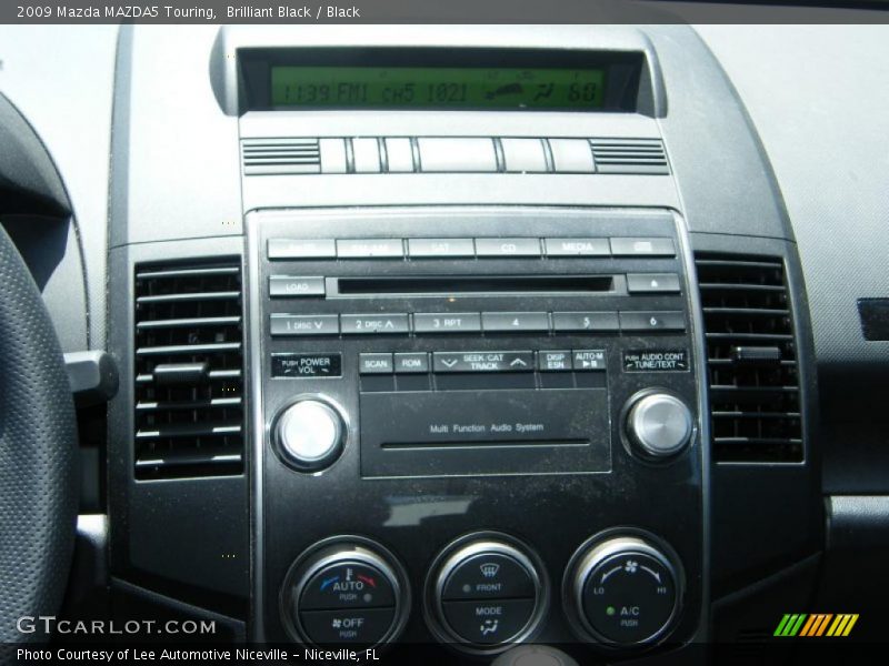 Brilliant Black / Black 2009 Mazda MAZDA5 Touring