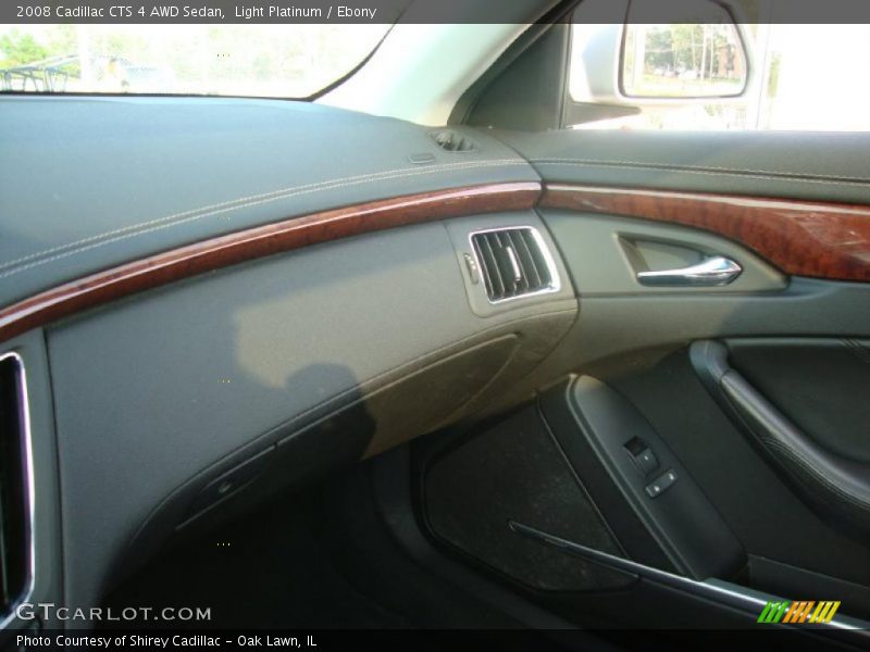Light Platinum / Ebony 2008 Cadillac CTS 4 AWD Sedan