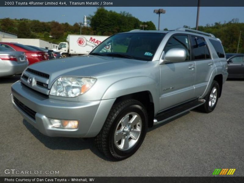 Titanium Metallic / Stone 2003 Toyota 4Runner Limited 4x4