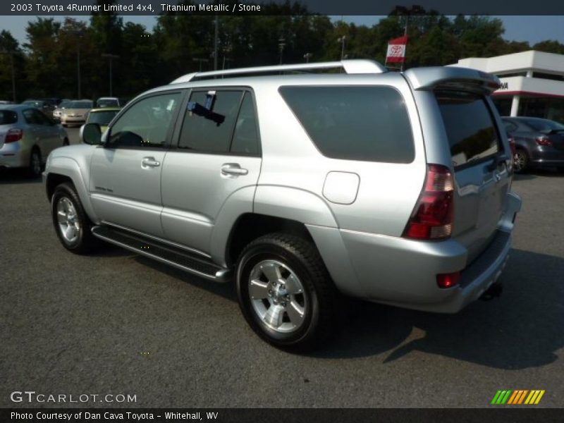 Titanium Metallic / Stone 2003 Toyota 4Runner Limited 4x4