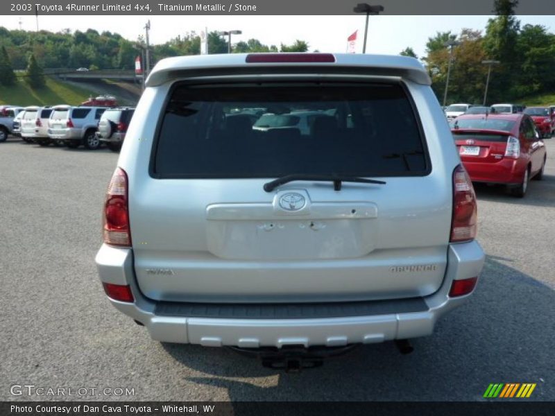 Titanium Metallic / Stone 2003 Toyota 4Runner Limited 4x4