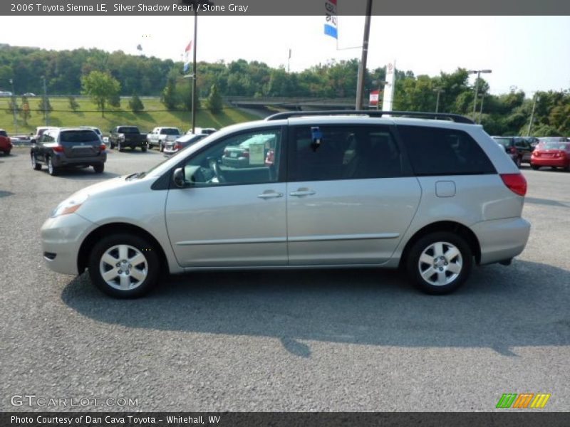 Silver Shadow Pearl / Stone Gray 2006 Toyota Sienna LE