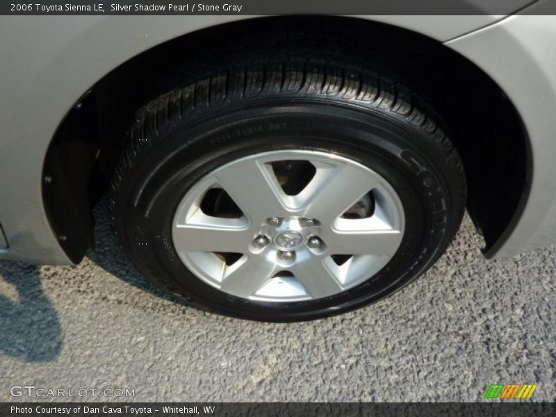 Silver Shadow Pearl / Stone Gray 2006 Toyota Sienna LE