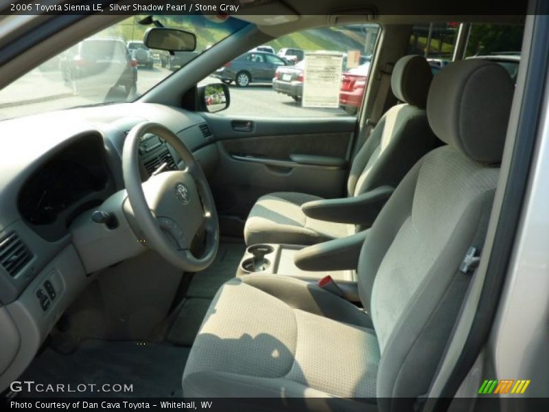 Silver Shadow Pearl / Stone Gray 2006 Toyota Sienna LE