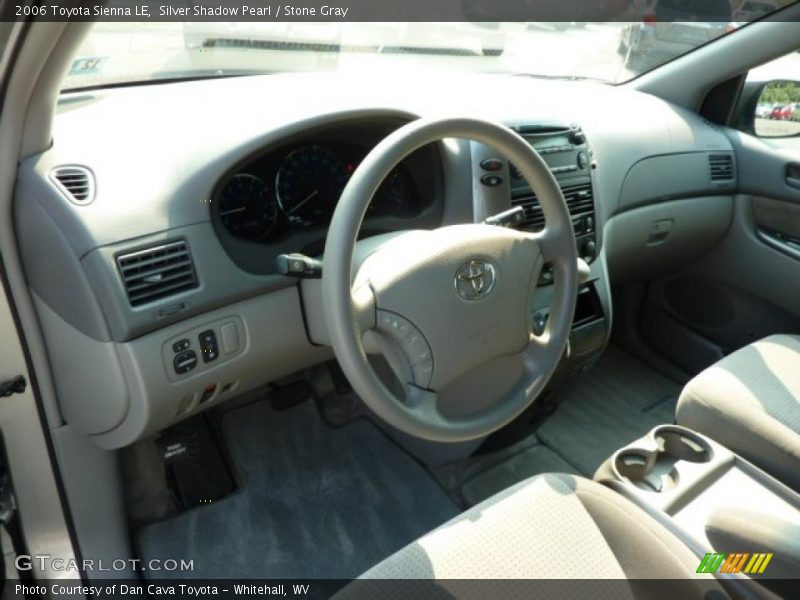 Silver Shadow Pearl / Stone Gray 2006 Toyota Sienna LE