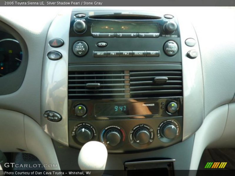 Silver Shadow Pearl / Stone Gray 2006 Toyota Sienna LE