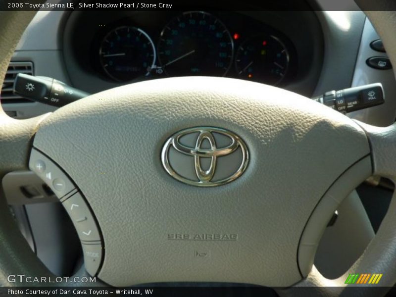 Silver Shadow Pearl / Stone Gray 2006 Toyota Sienna LE