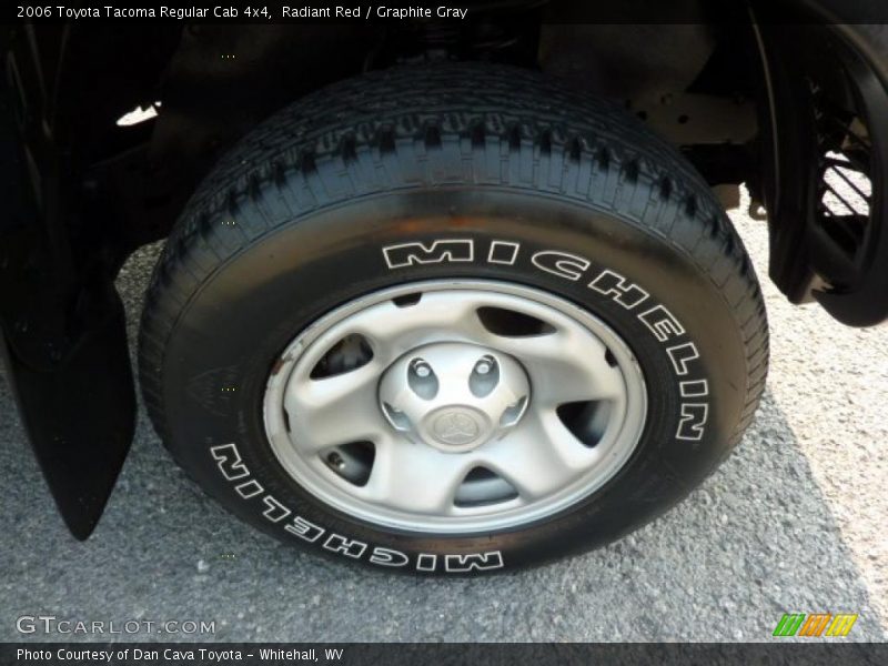 Radiant Red / Graphite Gray 2006 Toyota Tacoma Regular Cab 4x4