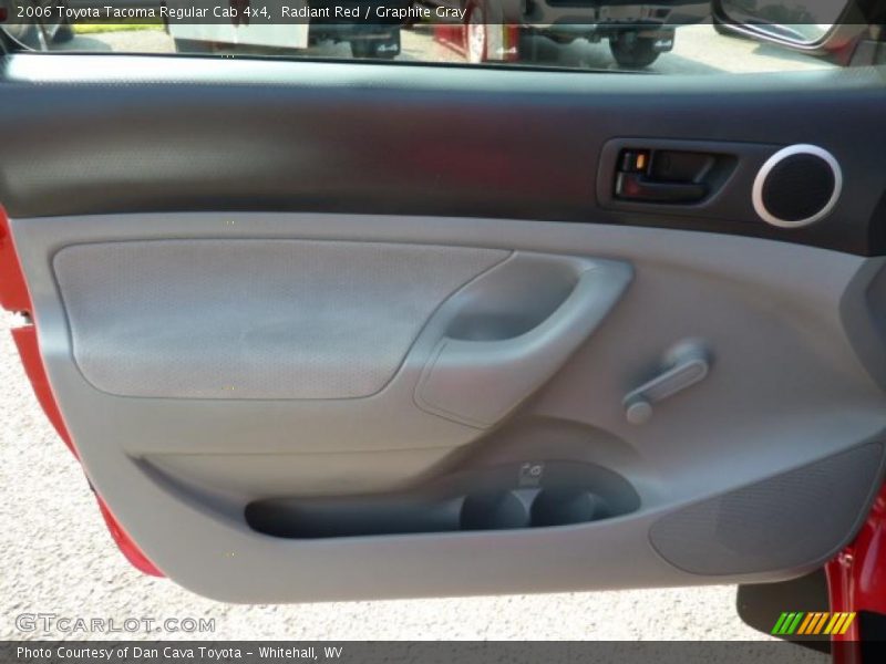 Radiant Red / Graphite Gray 2006 Toyota Tacoma Regular Cab 4x4