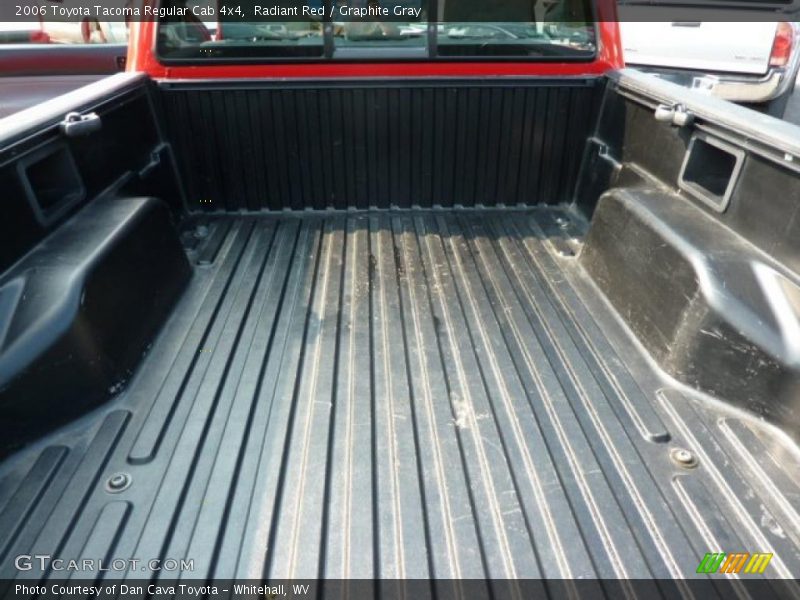 Radiant Red / Graphite Gray 2006 Toyota Tacoma Regular Cab 4x4
