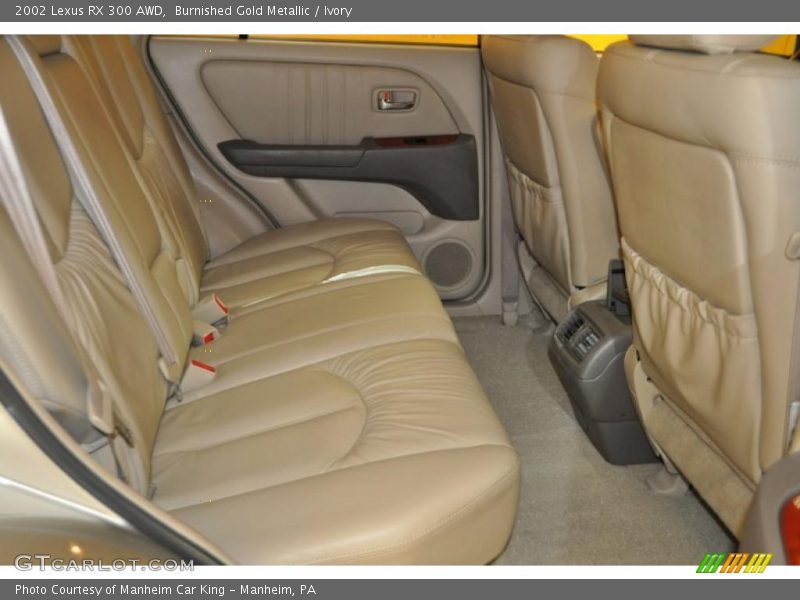 Burnished Gold Metallic / Ivory 2002 Lexus RX 300 AWD