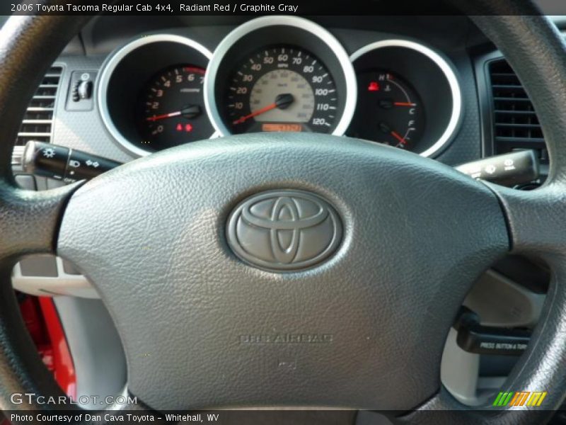 Radiant Red / Graphite Gray 2006 Toyota Tacoma Regular Cab 4x4