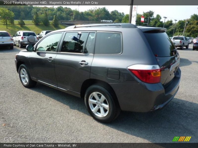 Magnetic Gray Metallic / Ash Gray 2008 Toyota Highlander 4WD