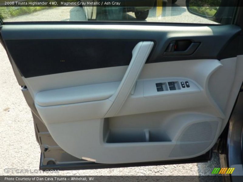Magnetic Gray Metallic / Ash Gray 2008 Toyota Highlander 4WD