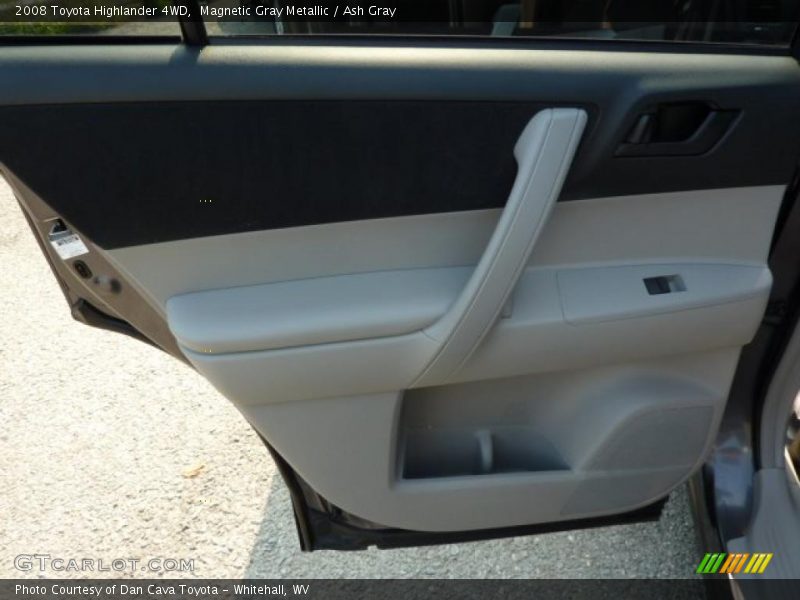 Magnetic Gray Metallic / Ash Gray 2008 Toyota Highlander 4WD