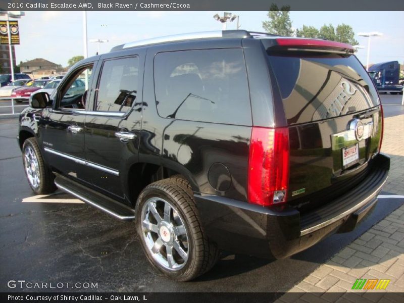Black Raven / Cashmere/Cocoa 2010 Cadillac Escalade AWD