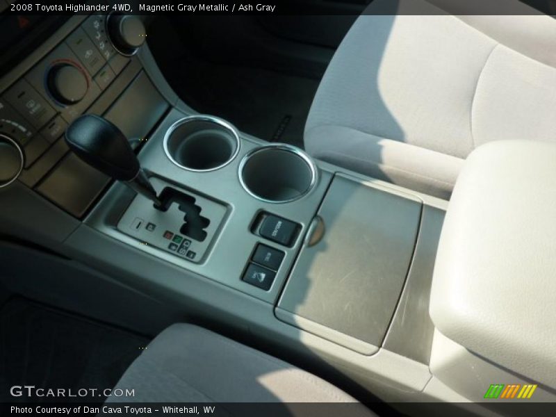 Magnetic Gray Metallic / Ash Gray 2008 Toyota Highlander 4WD