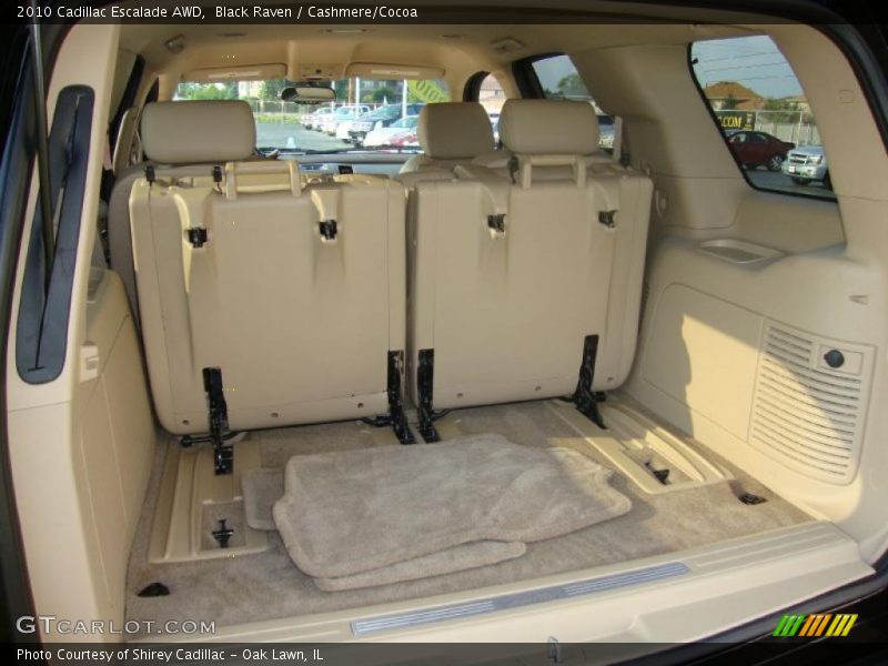 Black Raven / Cashmere/Cocoa 2010 Cadillac Escalade AWD