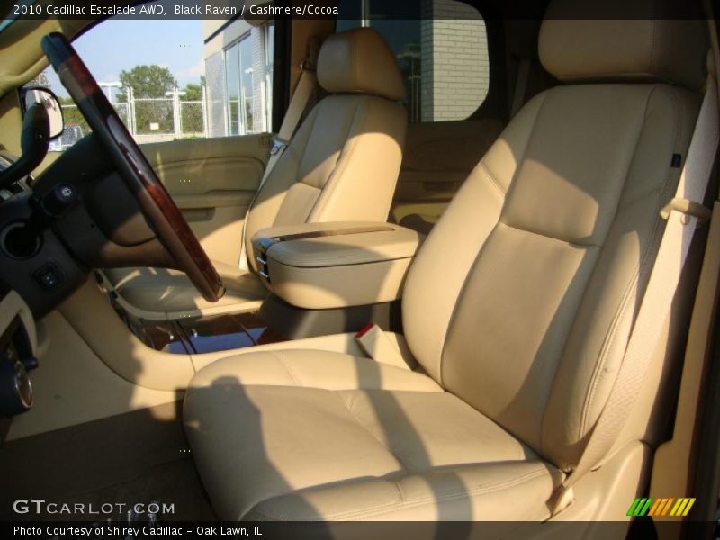 Black Raven / Cashmere/Cocoa 2010 Cadillac Escalade AWD