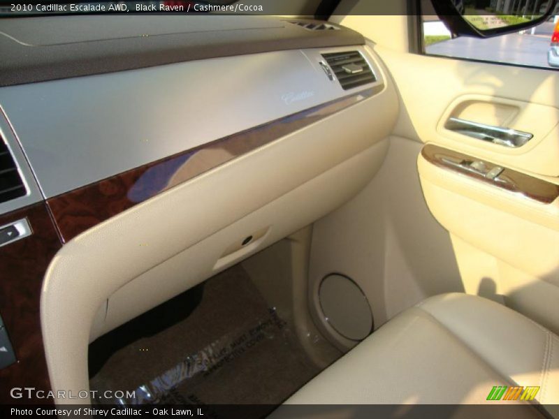 Black Raven / Cashmere/Cocoa 2010 Cadillac Escalade AWD