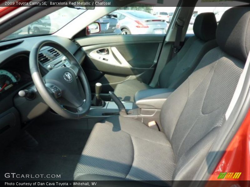 Barcelona Red Metallic / Charcoal 2009 Toyota Camry SE