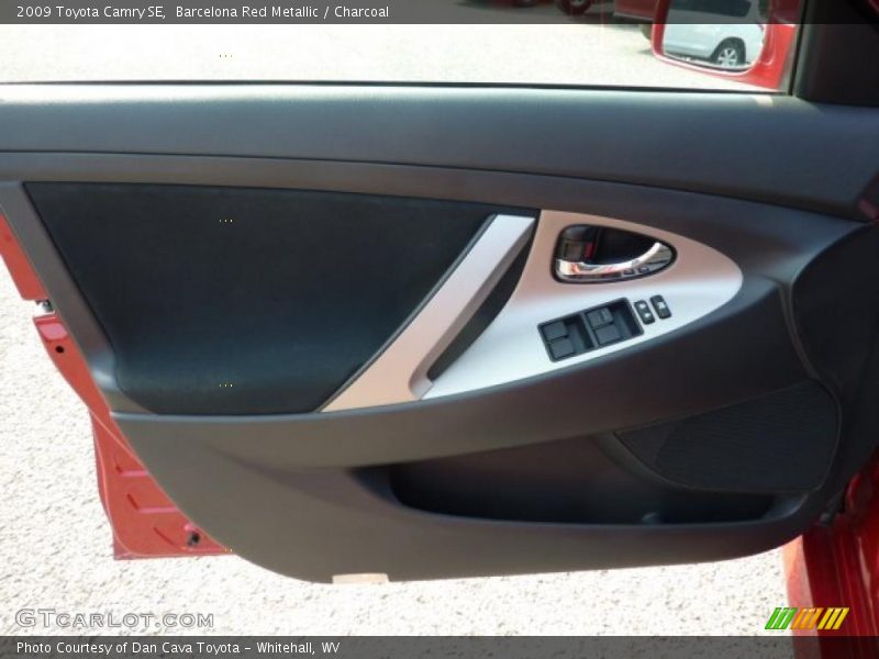 Barcelona Red Metallic / Charcoal 2009 Toyota Camry SE