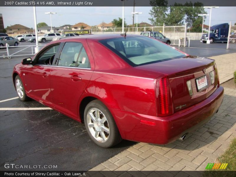 Infrared / Light Gray 2007 Cadillac STS 4 V6 AWD