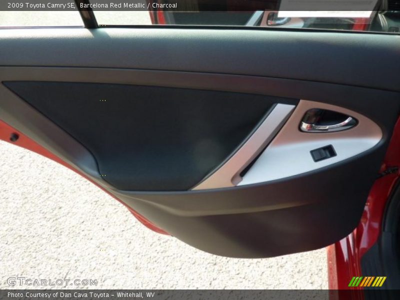 Barcelona Red Metallic / Charcoal 2009 Toyota Camry SE
