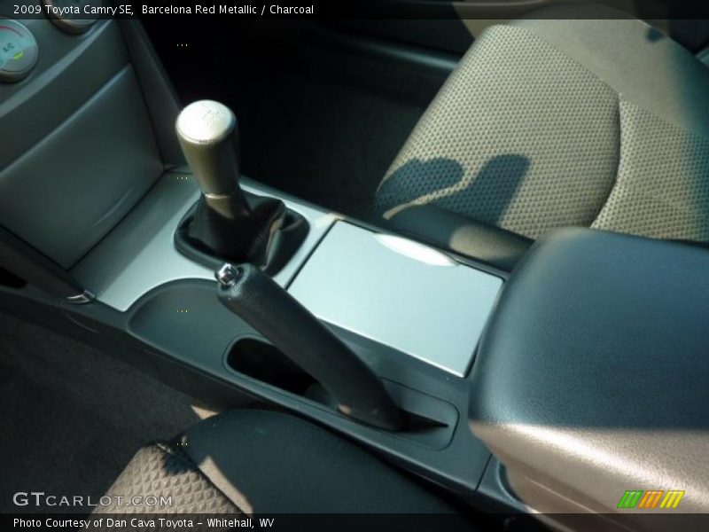Barcelona Red Metallic / Charcoal 2009 Toyota Camry SE