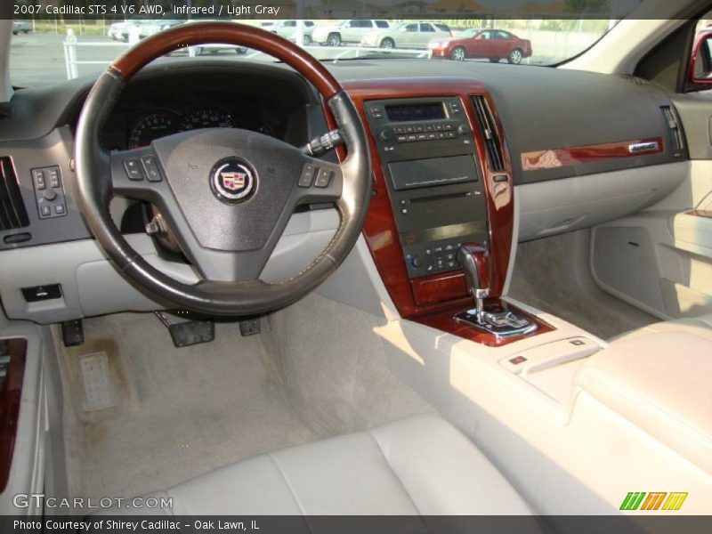 Infrared / Light Gray 2007 Cadillac STS 4 V6 AWD