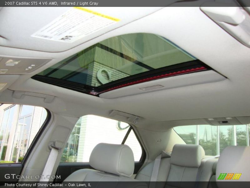 Infrared / Light Gray 2007 Cadillac STS 4 V6 AWD