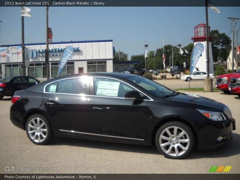 Carbon Black Metallic / Ebony 2011 Buick LaCrosse CXS