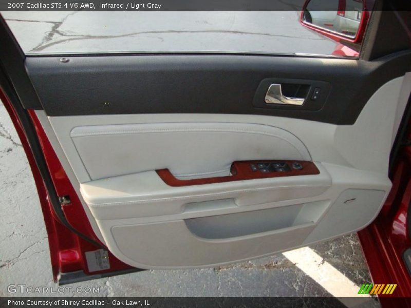 Infrared / Light Gray 2007 Cadillac STS 4 V6 AWD