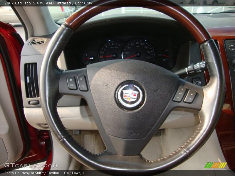 Infrared / Light Gray 2007 Cadillac STS 4 V6 AWD