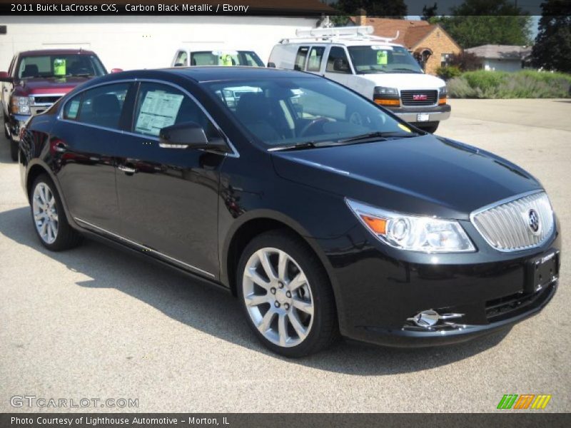 Carbon Black Metallic / Ebony 2011 Buick LaCrosse CXS