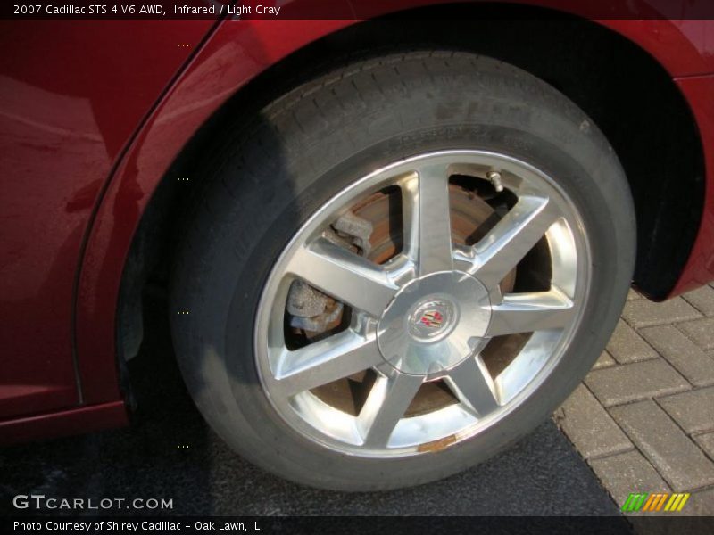 Infrared / Light Gray 2007 Cadillac STS 4 V6 AWD