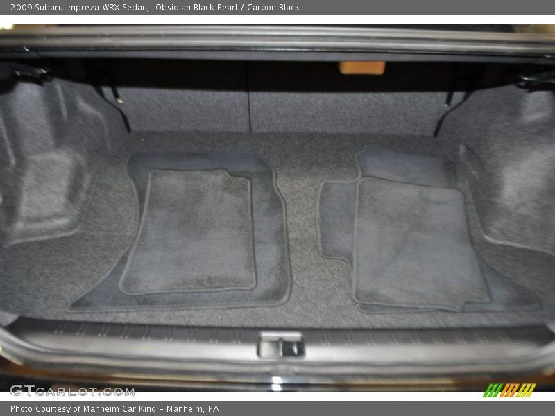 Obsidian Black Pearl / Carbon Black 2009 Subaru Impreza WRX Sedan