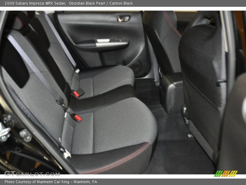 Obsidian Black Pearl / Carbon Black 2009 Subaru Impreza WRX Sedan