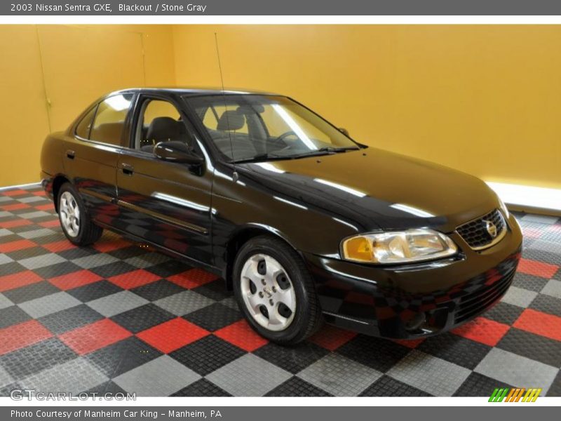 Blackout / Stone Gray 2003 Nissan Sentra GXE