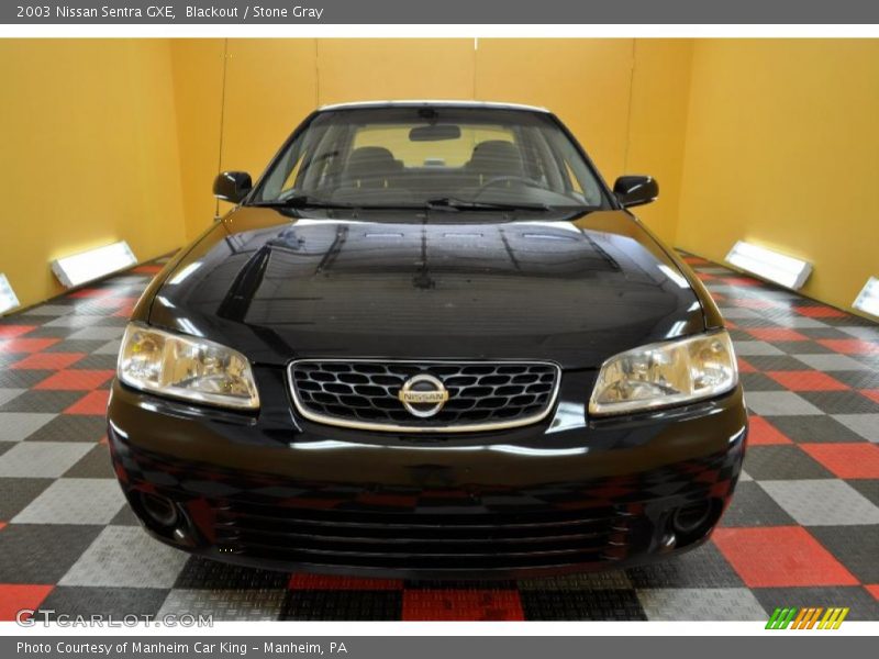 Blackout / Stone Gray 2003 Nissan Sentra GXE