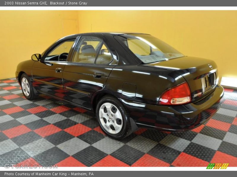 Blackout / Stone Gray 2003 Nissan Sentra GXE