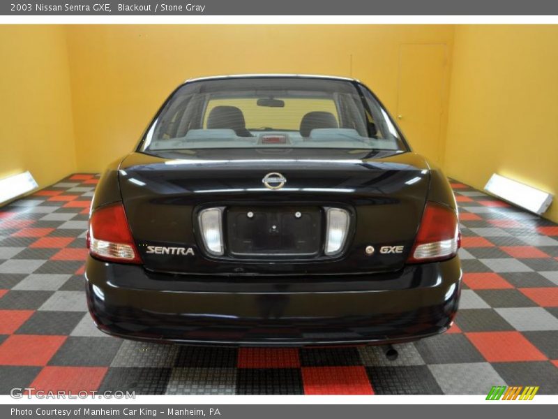 Blackout / Stone Gray 2003 Nissan Sentra GXE