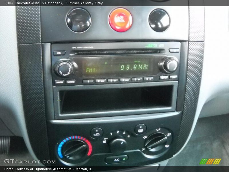 Summer Yellow / Gray 2004 Chevrolet Aveo LS Hatchback