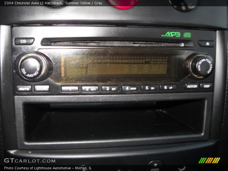 Summer Yellow / Gray 2004 Chevrolet Aveo LS Hatchback