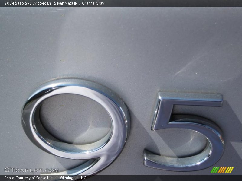 Silver Metallic / Granite Gray 2004 Saab 9-5 Arc Sedan