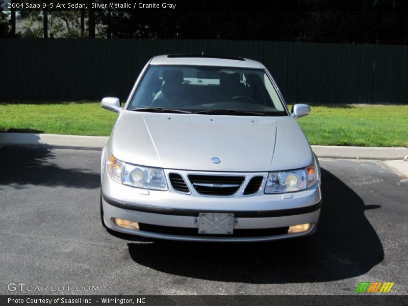 Silver Metallic / Granite Gray 2004 Saab 9-5 Arc Sedan
